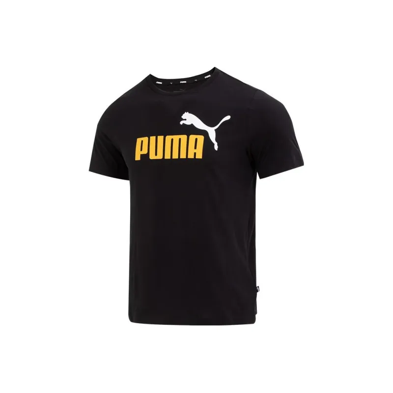 PUMA Set in Sleeve T Shirt Men's Black-0