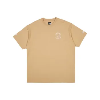 New Era T Shirts Unisex Khaki