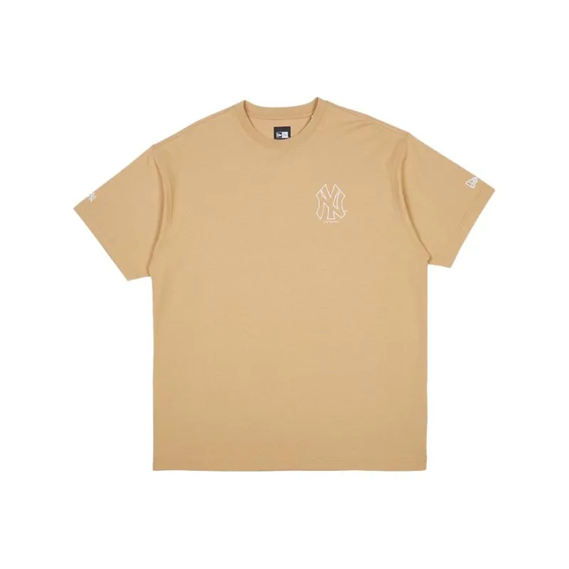 New Era T Shirts Unisex Khaki-0