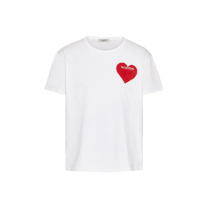 Valentino T Shirts Men White-0