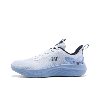 361° Durable Breathable Low Top Casual Sprint Running Shoes Men's Gray Blue
