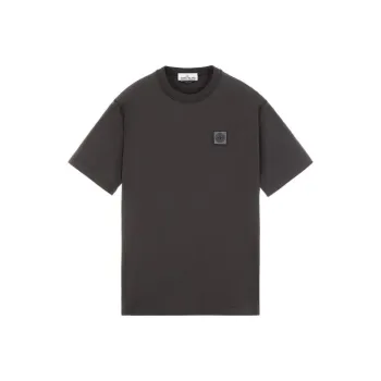 STONE ISLAND Fissato Garment Dyed T Shirt