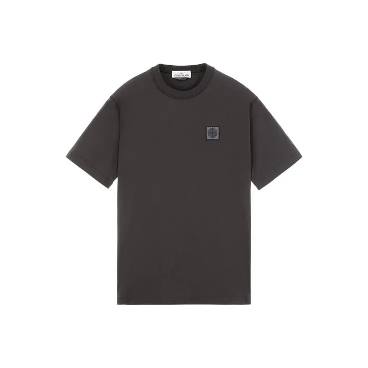 STONE ISLAND Fissato Garment Dyed T Shirt-0