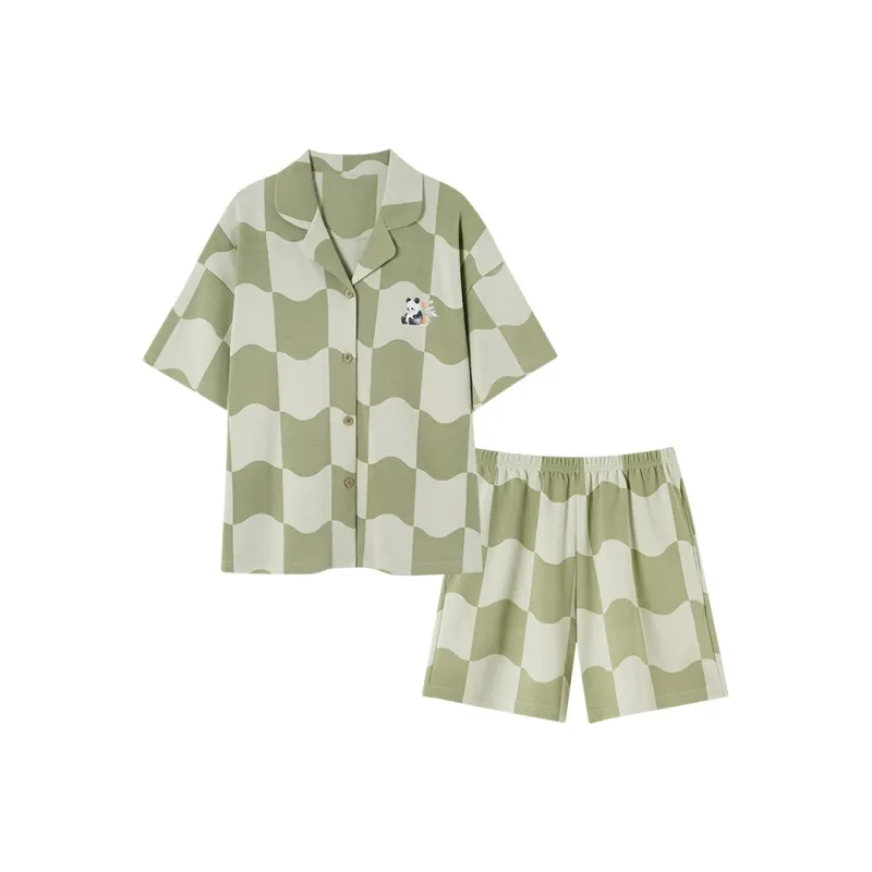 MIIOW Cool One Summer Series Pajama Set Women's Light Green-0