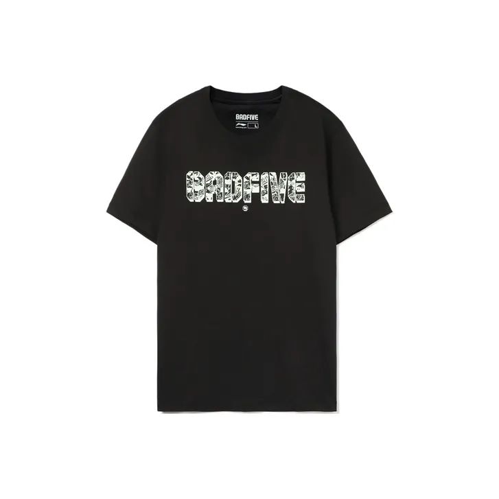 LiNing Badfive T Shirt Men's Black-0