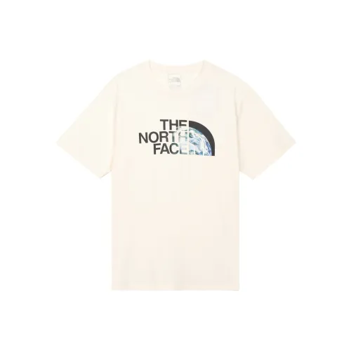 THE NORTH FACE Earth Printing SS22 Set in Sleeve T Shirt Men's White