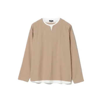Beams T Shirts Men Ecru