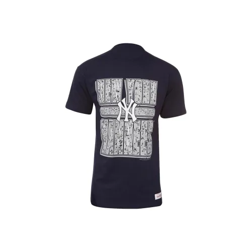 Mitchell Ness T Shirts Men Blue