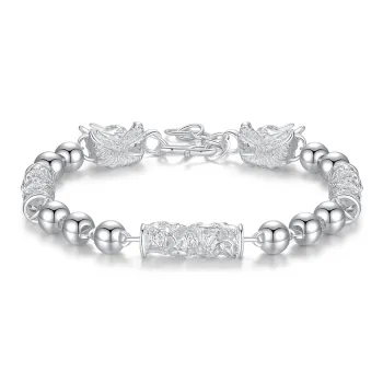 Original Summer S990 Silver Pure Silver Bracelets Unisex