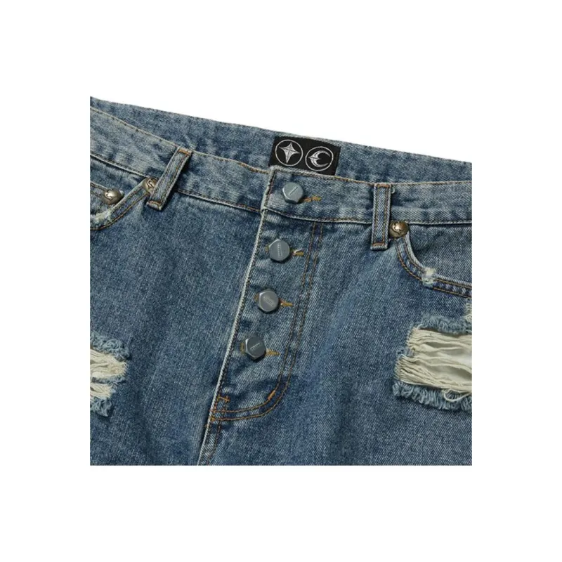 THUG CLUB Distressed effect Jeans-2