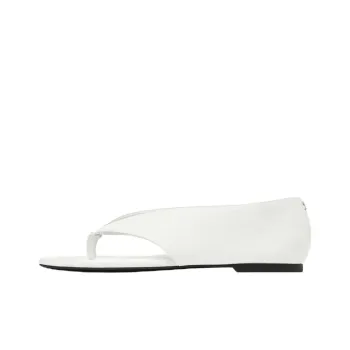 COURREGES One Strap Sandals Women's White