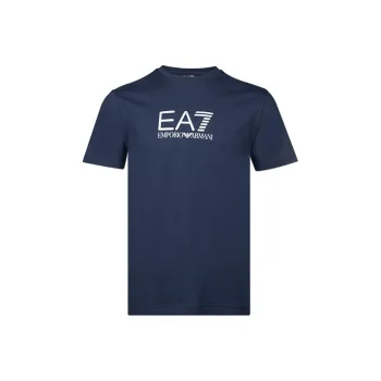 EMPORIO ARMANI Logo Lettering Crewneck T Shirt