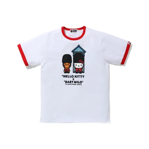 A BATHING APE X Hello Kitty Baby Milo London Trim Tee