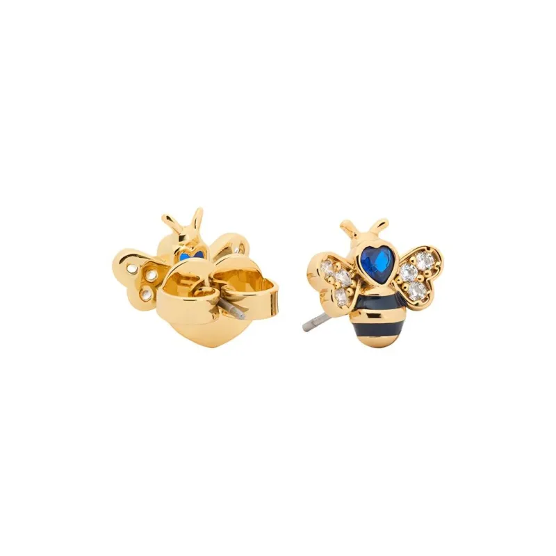 Kate Spade Copper Stud Earrings Women's Gold-1