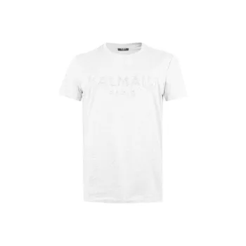 BALMAIN T-Shirts Men Gray