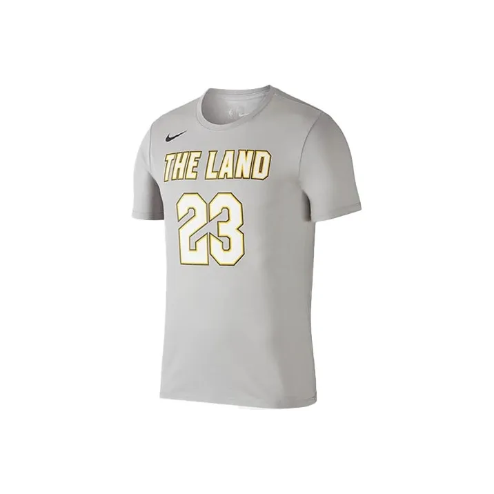 Nike T Shirts Men Gray-0