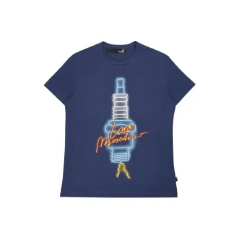 MOSCHINO T Shirts Men Blue