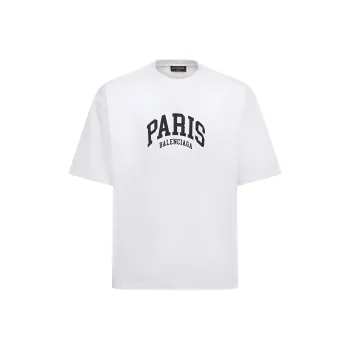 Balenciaga Mens Cities Paris Medium Fit T shirt