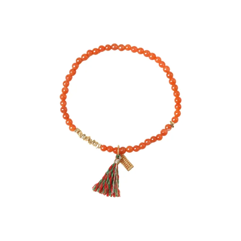 TIANTAISHAN Agate Bracelets Unisex-0