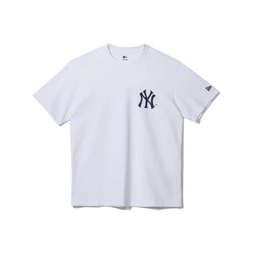 New Era T Shirts Unisex White