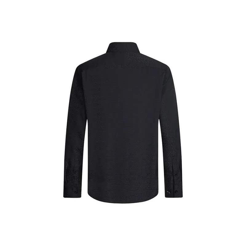 MANGANO Shirt Men's Black Comes With Brand Shopping Bag-1