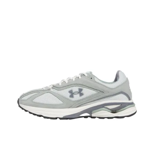 Under Armour Hover Apparition Low Top Casual Shoes Unisex Gray Green