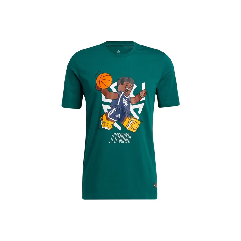 Adidas x LEGO T Shirt Men's Green-0
