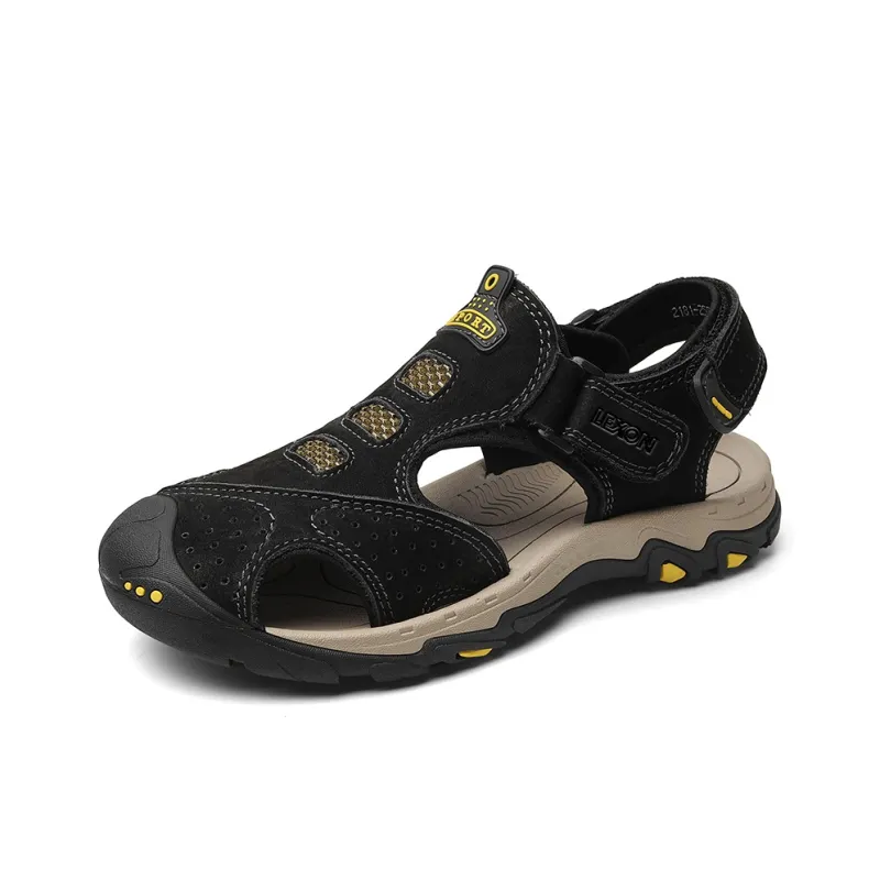 LEXON Beach Sandals Men Khaki-1