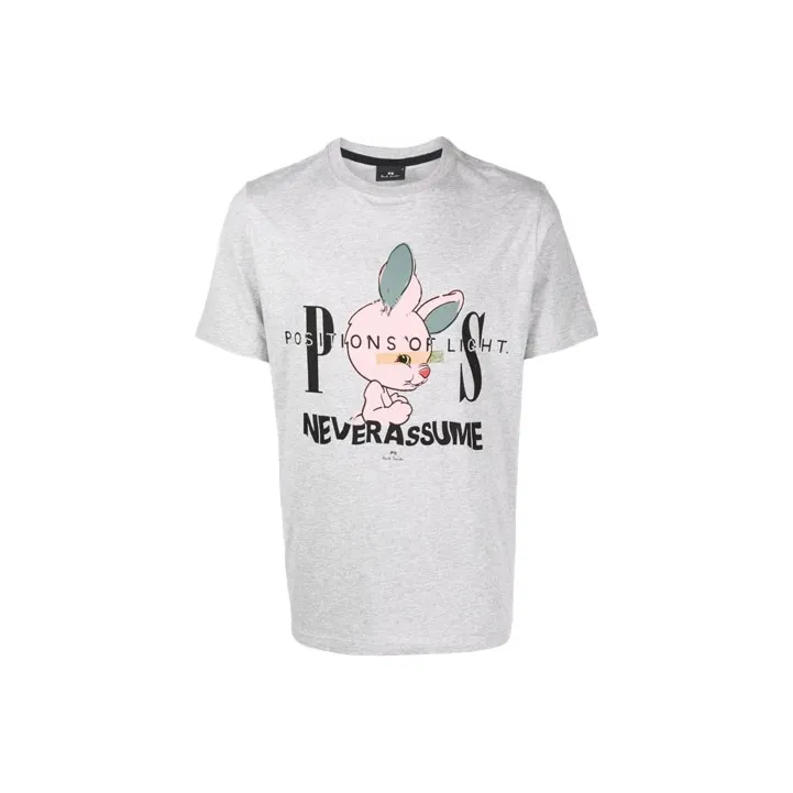 Paul Smith T-Shirts Men Light Gray-0