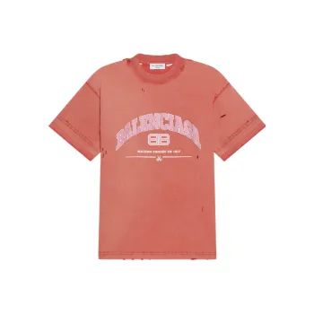 Balenciaga Women's Maison Balenciaga Medium Fit T-shirt