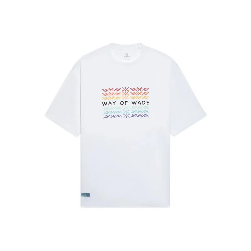 LINING Wade Collection T Shirts Unisex White-0