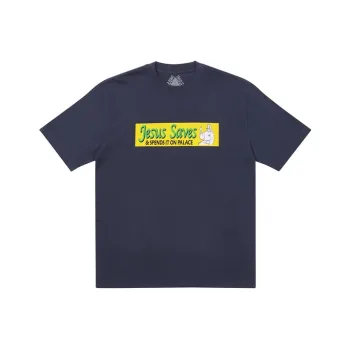 PALACE T Shirts Unisex Dark Blue
