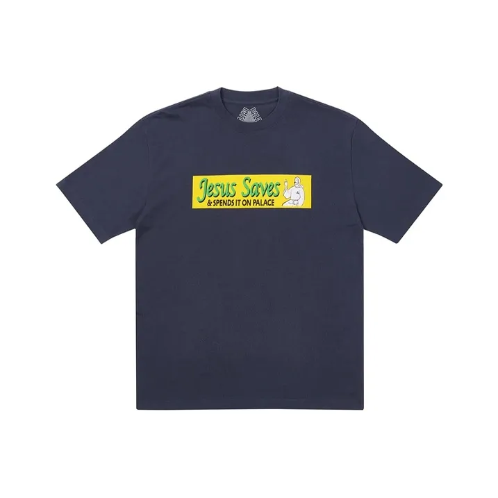 PALACE T Shirts Unisex Dark Blue-0