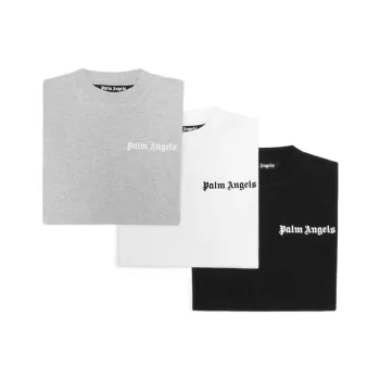 PALM ANGELS Tripack T Shirt