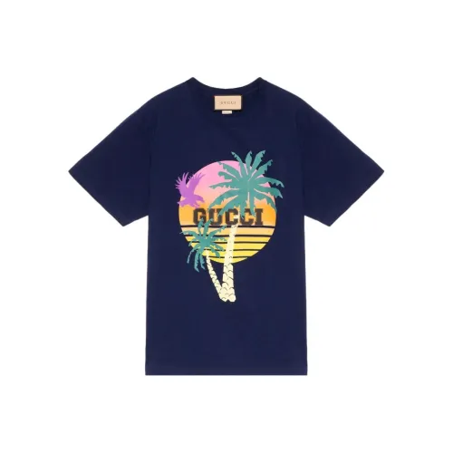 GUCCI SS22 T Shirt Men's Dark Blue