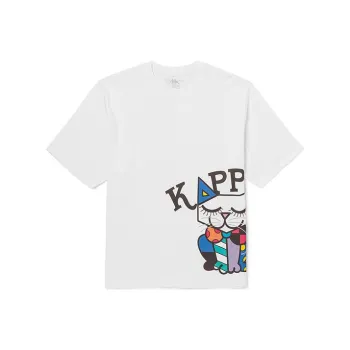 Kappa x Britto Crew Neck Loose Fit Straight Short Sleeved T Shirt Unisex