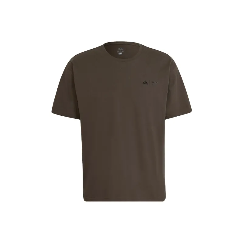 Adidas T Shirts Men Olive Green-0