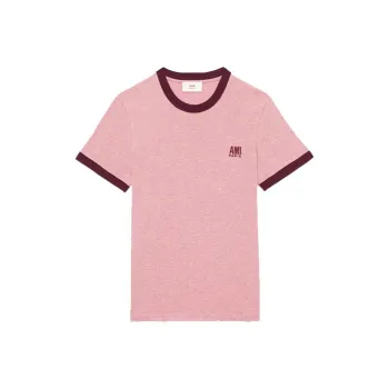 AMIPARIS SS22 T Shirt Men's Pink