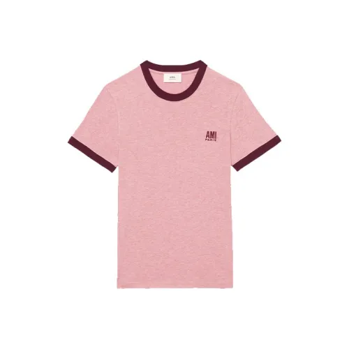AMIPARIS SS22 T Shirt Men's Pink
