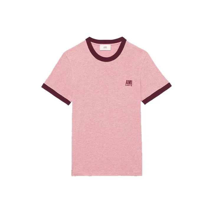 AMIPARIS SS22 T Shirt Men's Pink-0