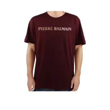 BALMAIN T-Shirts Men Red