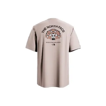 THE NORTH FACE Set in Sleeve T Shirt Unisex Pink