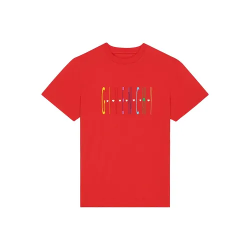 Givenchy T-Shirts Men Red