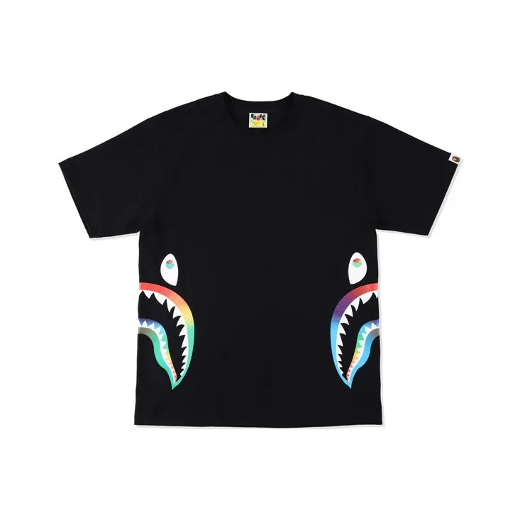 Bape Rainbow Side Shark Tee SS21-0
