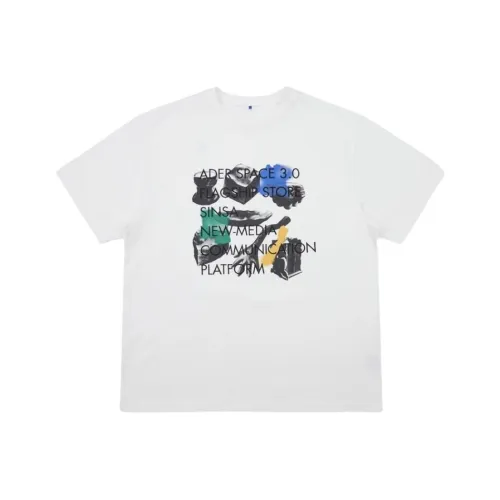ADER ERROR T-Shirts Unisex White