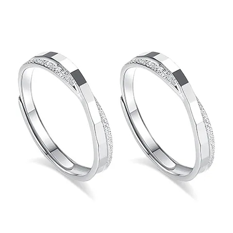 KIVA Sterling Silver Rings Unisex-7
