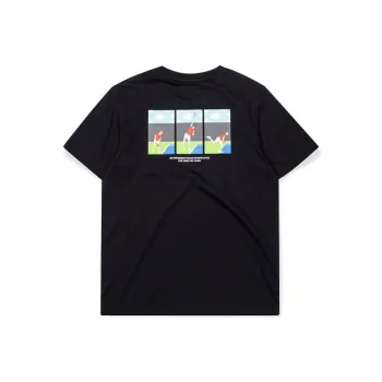 FILA FUSION x Shelby And Sandy T Shirt Unisex Black