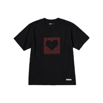 UNIQLO UNIQLO/UNIQLO Peace For All Series T-Shirts Unisex Black