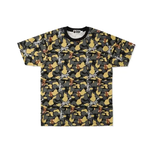 A BATHING APE X Tom And Jerry Camo Madison Avenu Tee