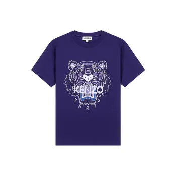 KENZO T-Shirts Men Eggplant Purple